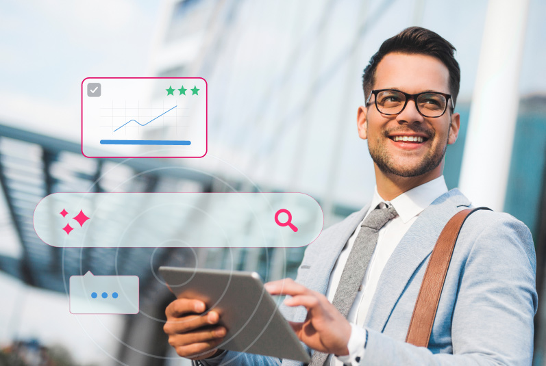 AI Sales Agent dashboard in Tribe CRM finding, ranking, and preparing outreach for high-potential sales prospects